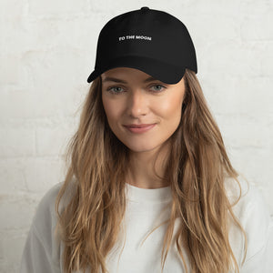 "To The Moon" Dad Hat