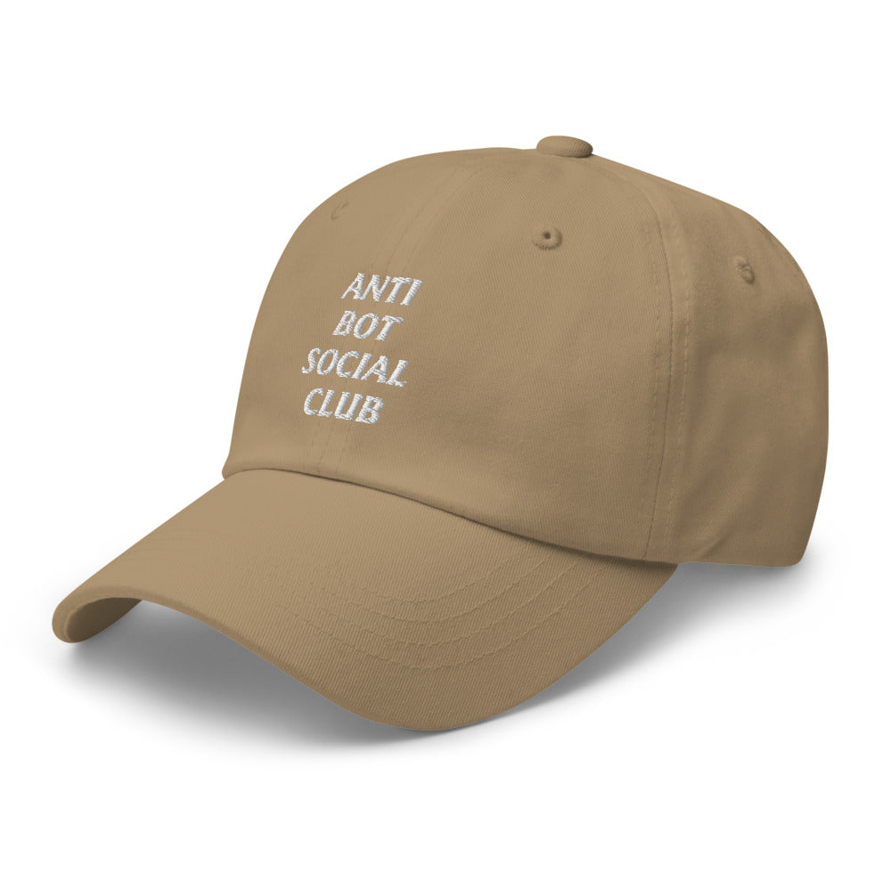"Anti Bot Social Club" Dad Hat