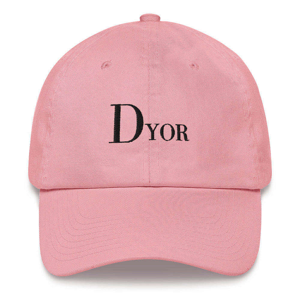 "Dyor" Dad Hat - Do Your Own Research