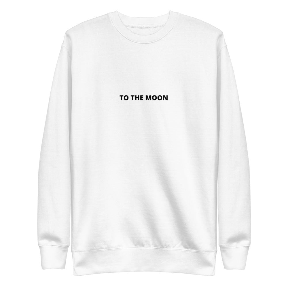 "To The Moon" Unisex Fleece Pullover