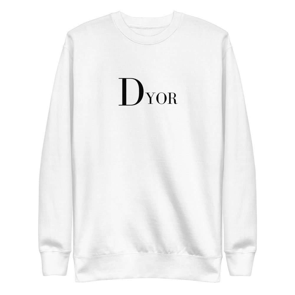 "Dyor" Pullover